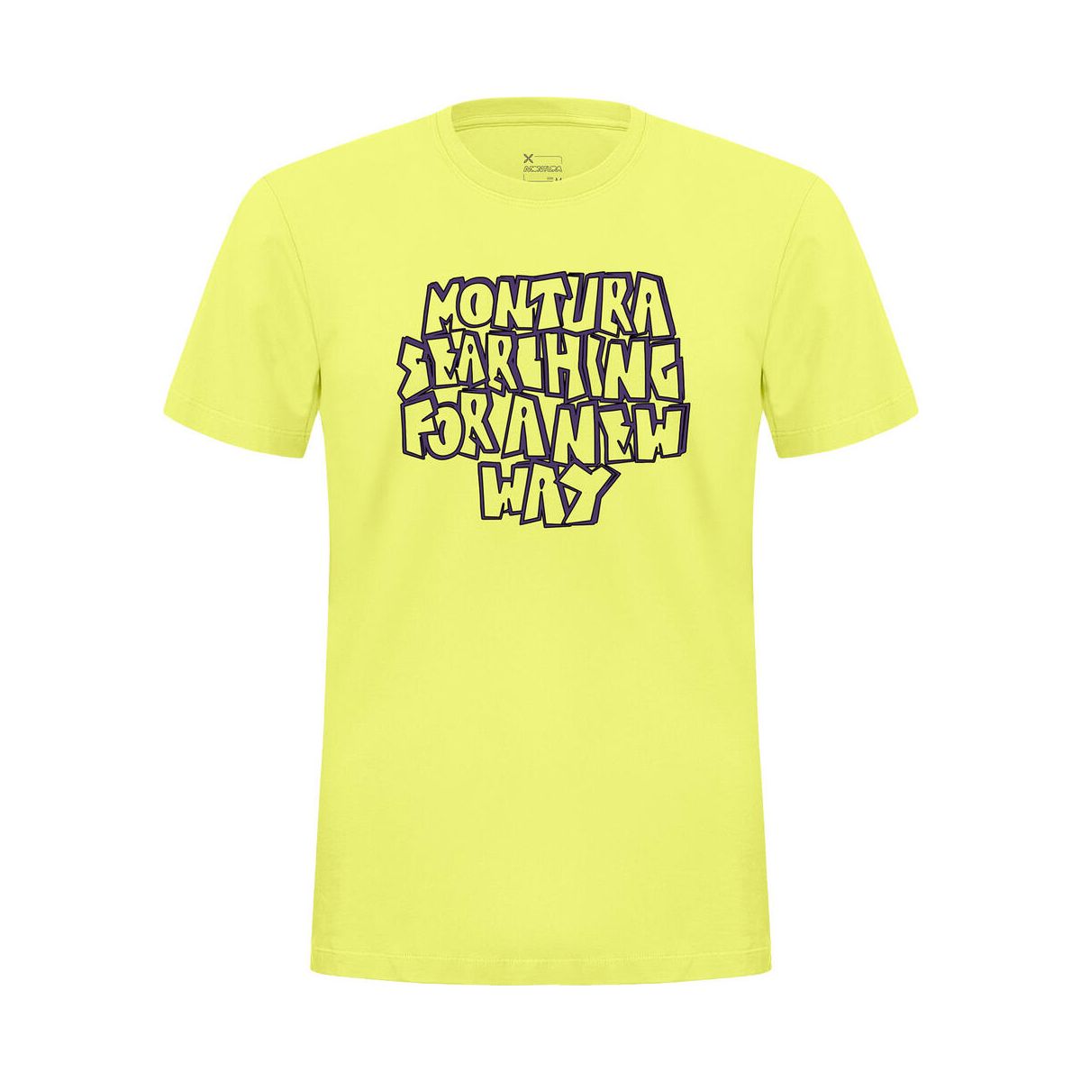 Montura Knots T-shirt sunny lime (202) XS MTGC08X-5290-202-XS