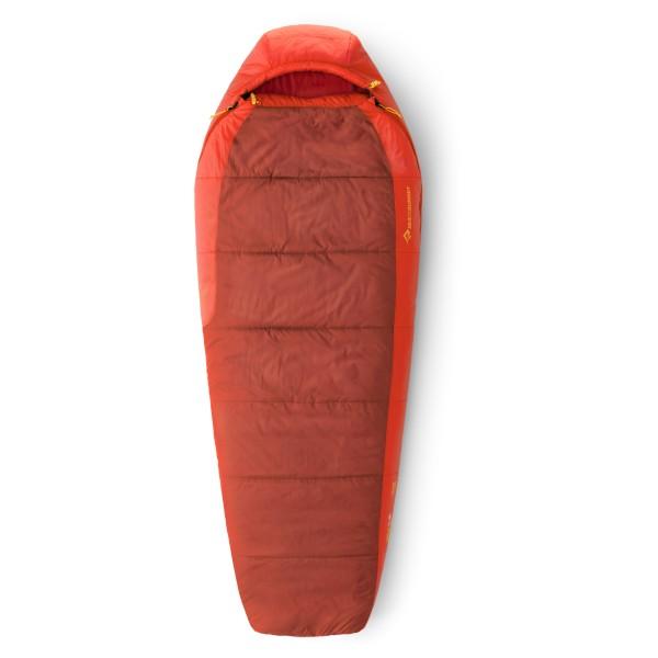 Sea to Summit - Hamelin -1°C Synthetic Sleeping Bag - Kunstfaserschlafsack Gr Long - max. Body Length: 198 cm Rot