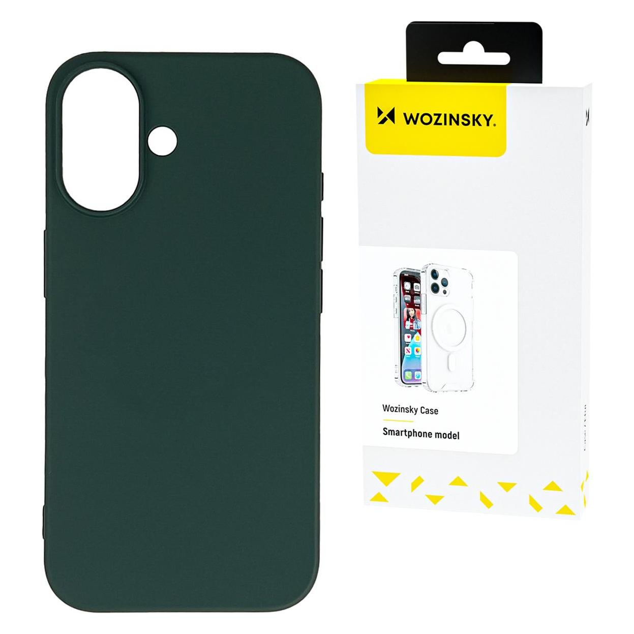 Wozinsky Silicone Case flexible silicone for Samsung Galaxy S25 Ultra - green (Samsung Galaxy S25 Ultra) (5907769369629)