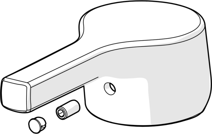 Hansa Hebel PALENO 59914713 EHM Chrom 59914713