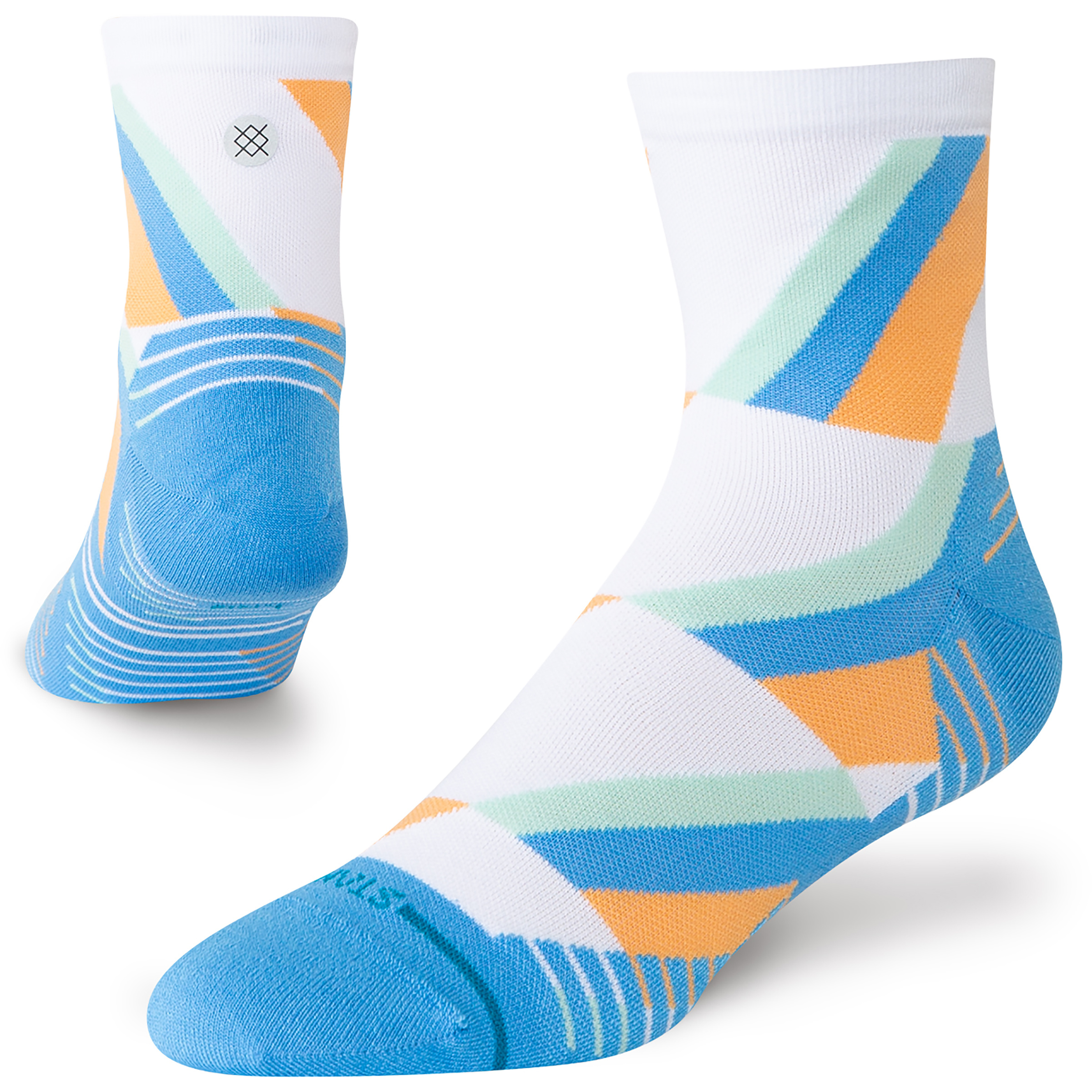 Stance Gamma Ray Ul Quarter Laufsocken blau Größe 38 Trailrunning | Laufen Elastisch