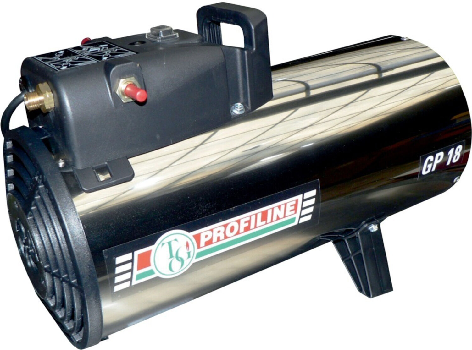 Gas-Heizgebläse 11-18kW regelbar Edelstahl ; TGO (65318/M)