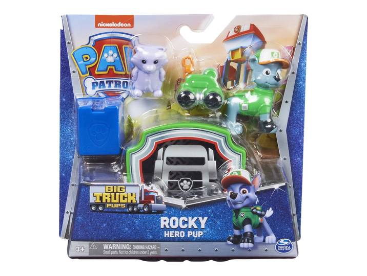 Spin Master Paw Patrol Big Truck Pups Actiefiguur Rocky - Inclusief drone en accessoires