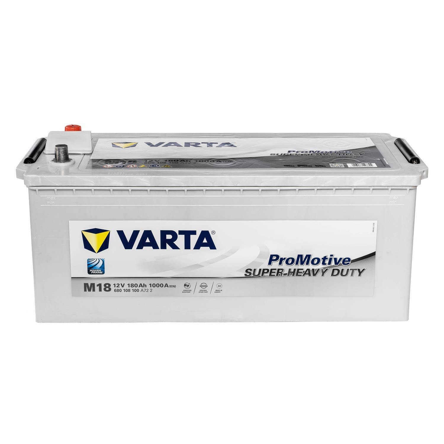 VARTA M18 ProMotive Super Heavy Duty 12V 180Ah 1000A - 680108100