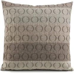 Kissenhülle RIO GRANDE taupe (BL 50x50 cm) - braun - BL 50x50 cm