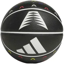 adidas Anthony Edwards Logo Basketball Kinder KT4348 - black 3