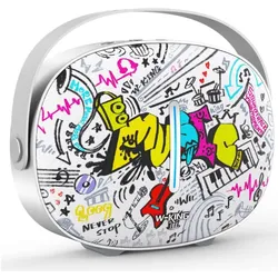 W-king Głośnik Przenośny głośnik bezprzewodowy T8II music, Bluetooth Lautsprecher