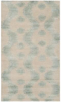 Martha Stewart by SAFAVIEH Ikat Marsh Silk/ Wool Rug