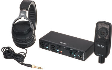 Arturia MiniFuse Recording Pack Black Noir