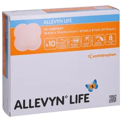 Allevyn Life 15,4x15,4 cm Silikonschaumverband