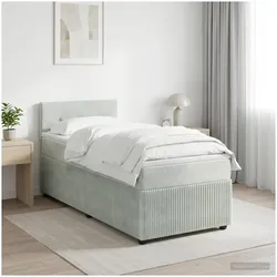 vidaXL, Boxspringbett, Boxspringbett (100 x 200 cm)