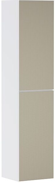 Hansgrohe Xevolos E Hochschrank 54218390 400x360x1760mm, links, mattweiß, bronze Struktur