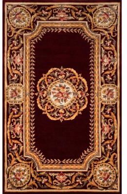 Momeni Harmony Hand Tufted Wool Traditional Floral Area Rug.