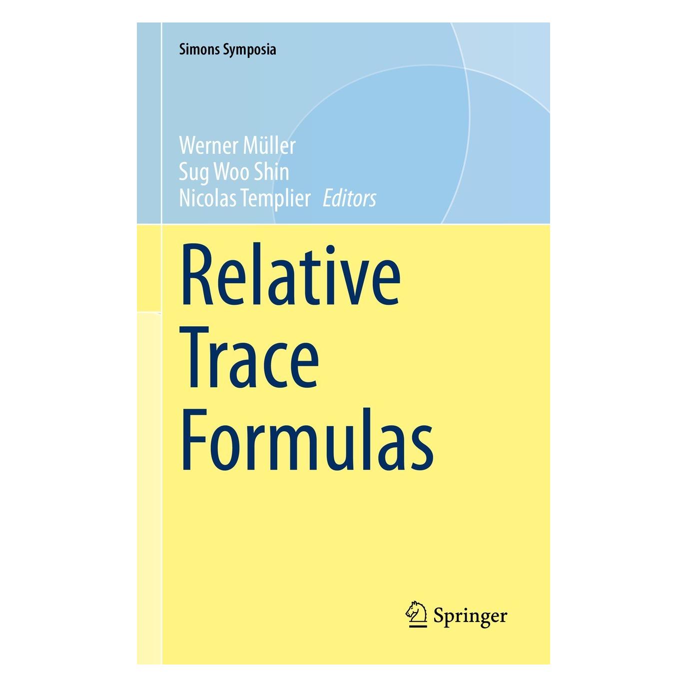 Springer Relative Trace Formulas (9783030685058)