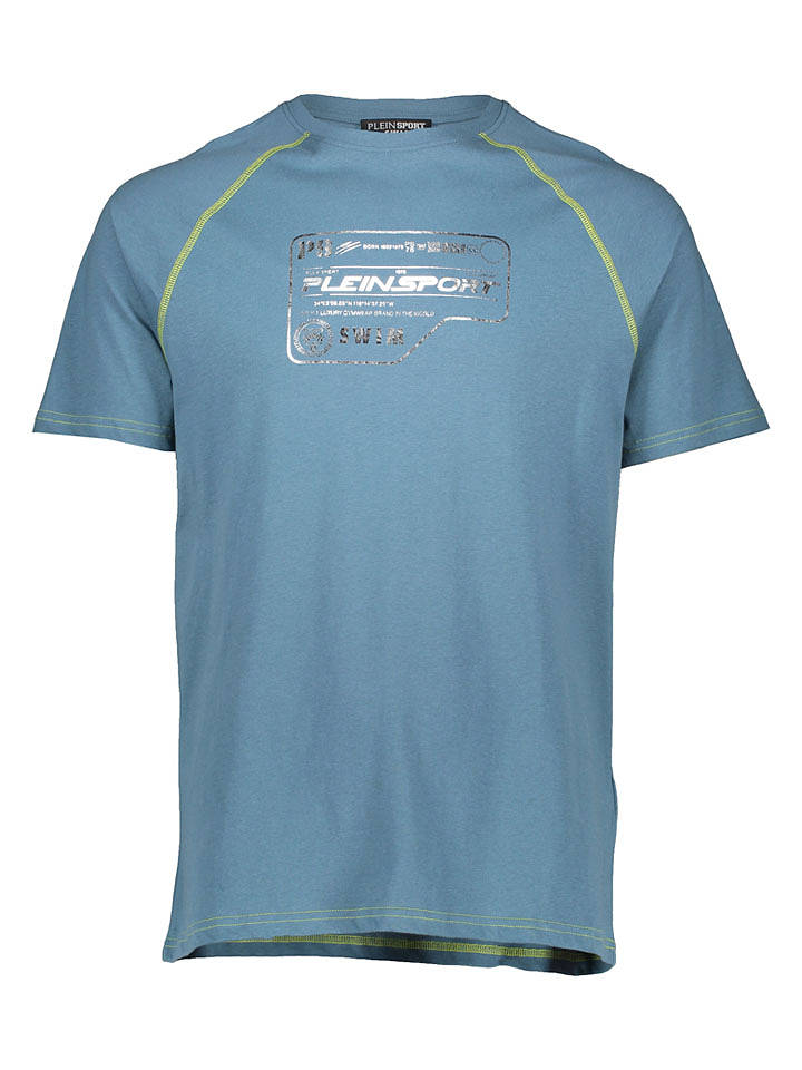 Plein Sport Shirt in Hellblau - S