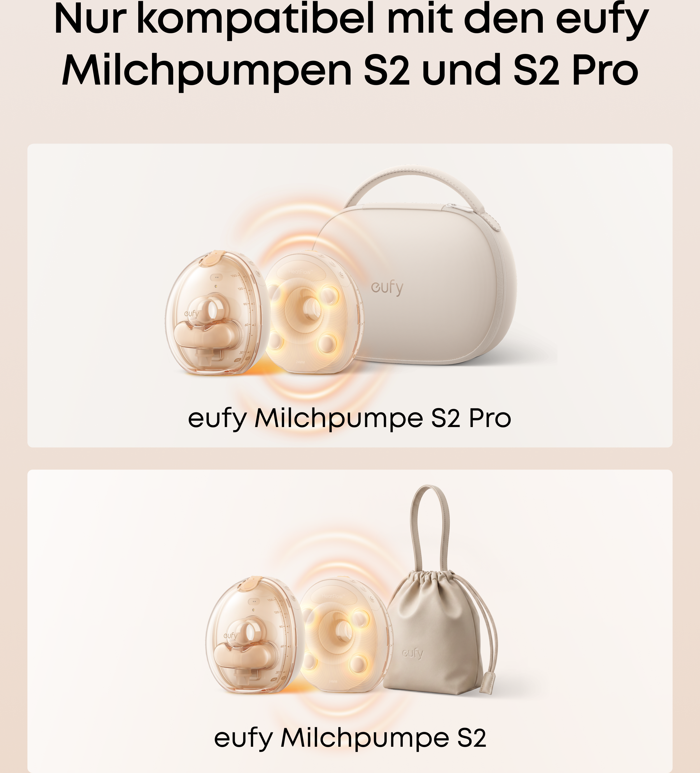 eufy Entenschnabelventile (4er-Pack) für eufy Milchpumpe S2 / S2 Pro, auslaufsicher und vor Staub geschützt, Ersatzteile, offizielles eufy Zubehör
