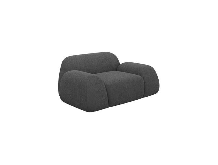 Design Loungesessel „Lumera“ mit Bouclé-Bezug Bouclé Graphit BLOOMINGLOFT Collection