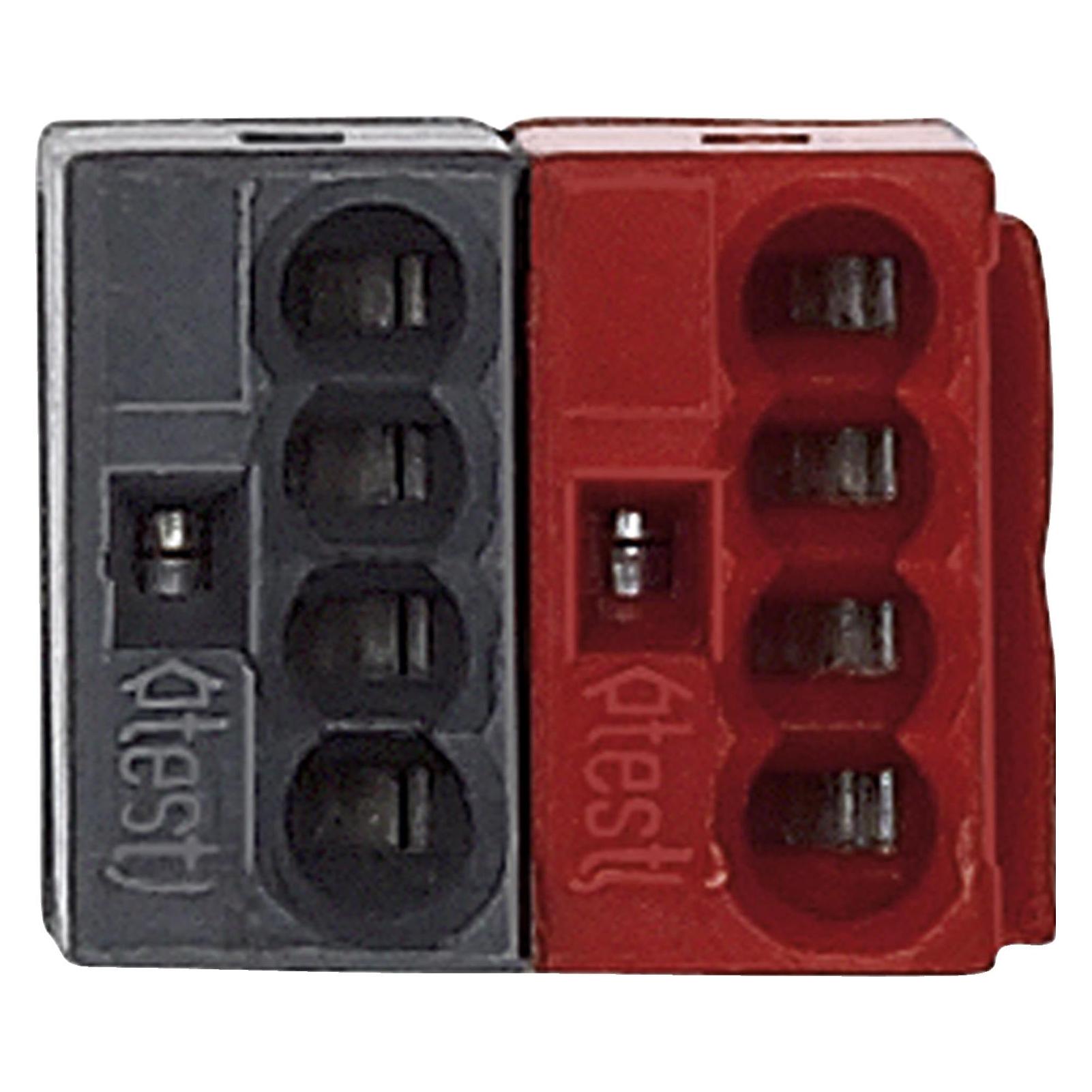Schneider Electric Busanschlussklemme, rot/dunkelgrau (689701)