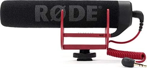 Rode VideoMic GO (schwarz/rot)