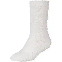 camano Cosy Fuzzy Crew Socken Damen 1030 - egret 39-42