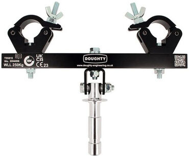 Doughty T55815 Swivel Truss Adapter Schwarz
