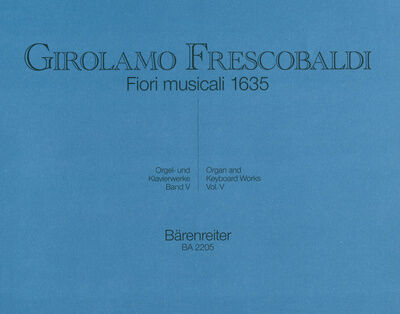 Bärenreiter Frescobaldi Fiori musicali