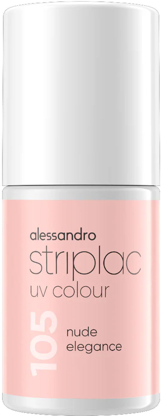 ALESSANDRO Striplac UV Colour Nail Polish No.105 Nude Elegance 6.5ml