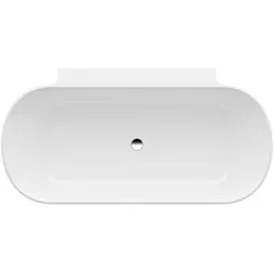 LAUFEN LUA Badewanne wandangebunden, 855x1700x400mm, aus Marbond, H2200870000001