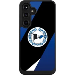 Nivocase Hülle für Samsung Galaxy S25+ Handyhülle NIVOcore Case Schwarz Arminia Bielefeld DSC Offizielles (Samsung Galaxy S25+), Smartphone Hülle, Schwarz