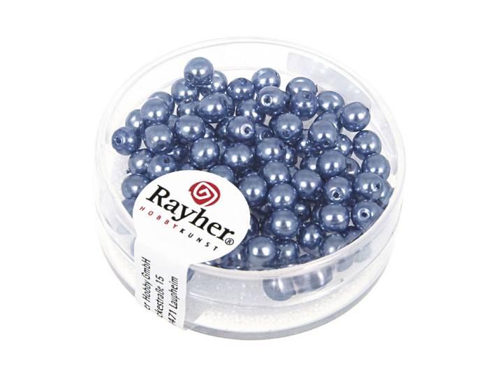 Rayher Renaissance Glaswachsperlen 4 mm 85 Stück