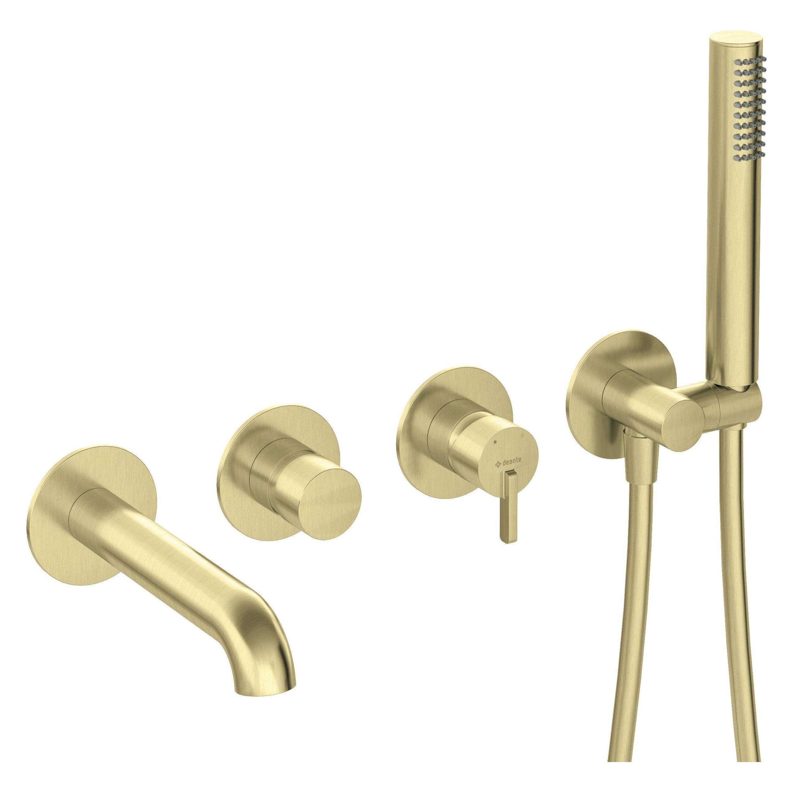Deante Silia 4 Holes Bath Mixer Concealed Brg (BQS_R18P)