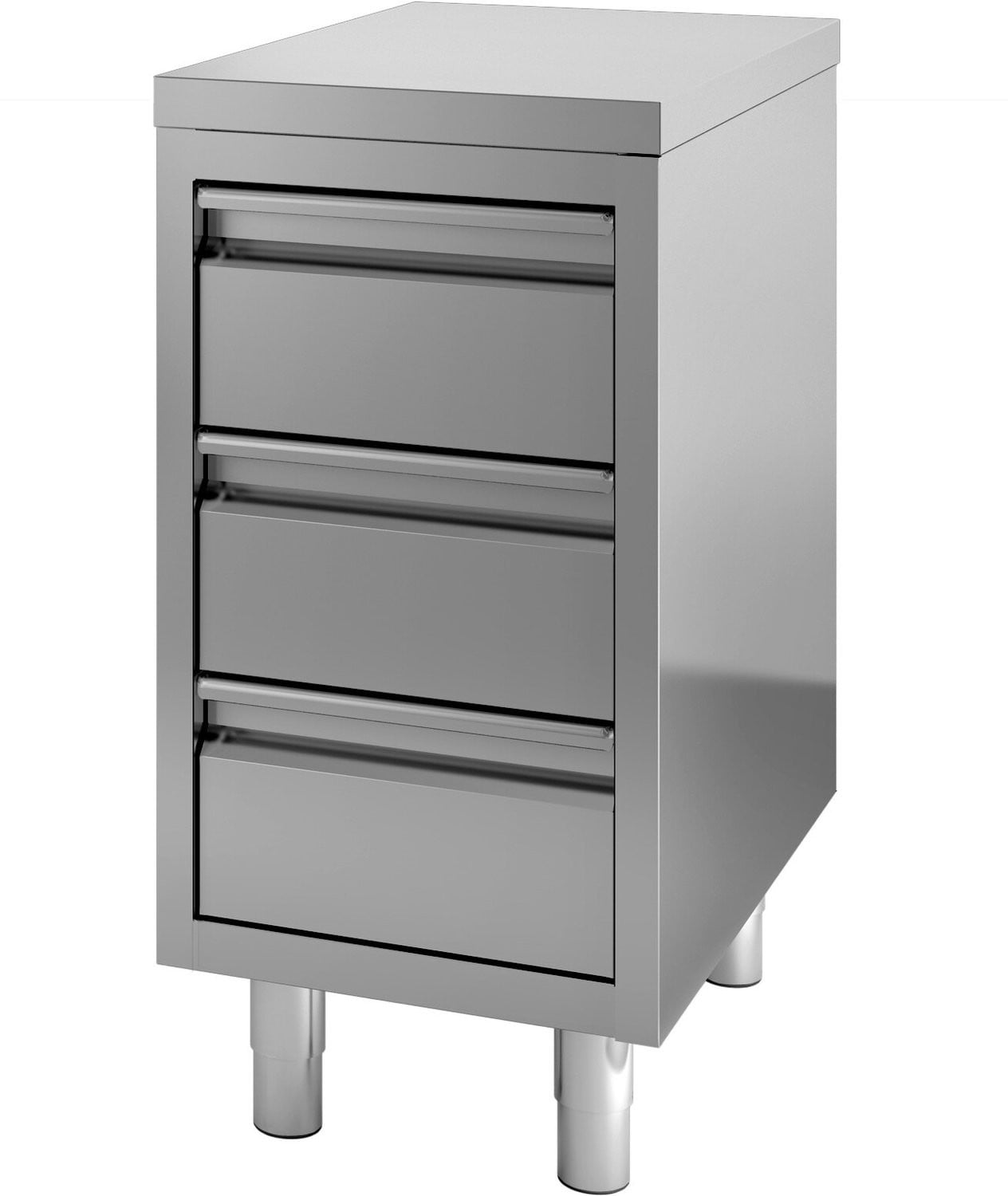 Combisteel Werktafel met Laden RVS Breedte: 60 cm - 7452.0505