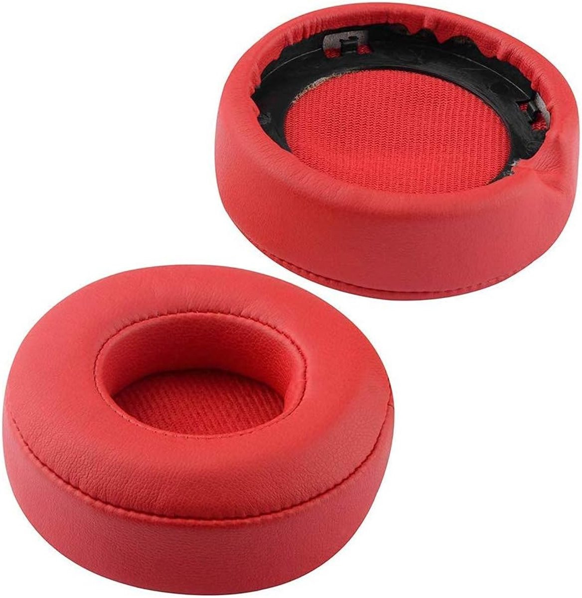 Rode reparatie oorkussens en oorschelpen compatibel met Beats by Dr. Dre Mixr On-Ear hoofdtelefoon