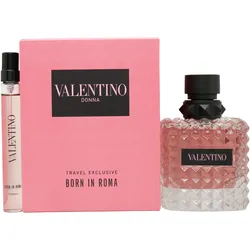 Valentino, Beauty Geschenkset, Born In Roma Gift Set 100ml EDP + 10ml EDP