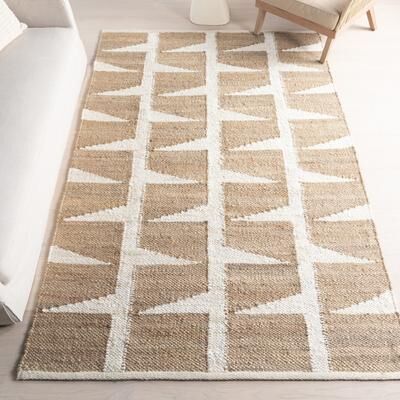 Nuloom Esti Geometric Jute Area Rug