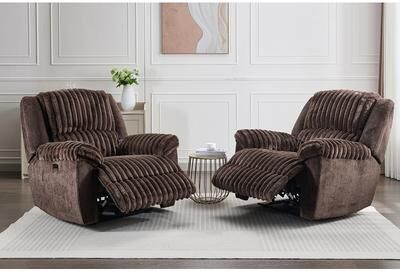 Comfort Stretch Oversized Power Recliner Chair Zero-Gravity Luxurious Recliner for Living Room Bedroom