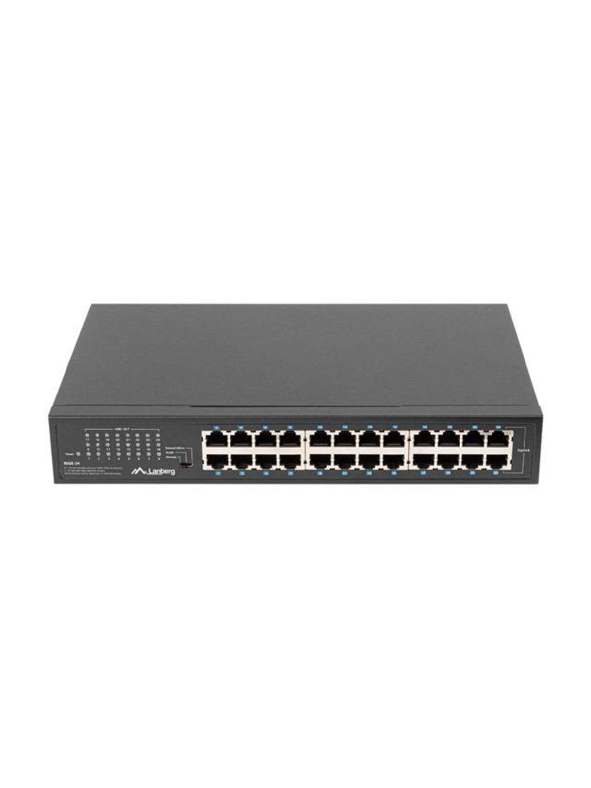 Lanberg RSGE-24 - switch - 24 ports - unmanaged - rack-mountable