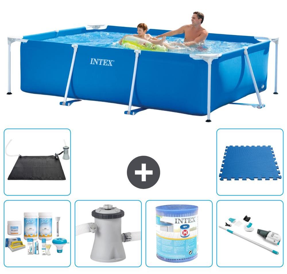 Rechteckiger Frame Pool - 260x160x65 cm - 7-teilig S30130