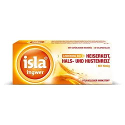 isla ingwer Halspastillen bei Halskratzen und Reizhusten 30 St