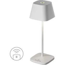 NEAPEL MICRO RC - Akku-Tischleuchte dimmbar weiß