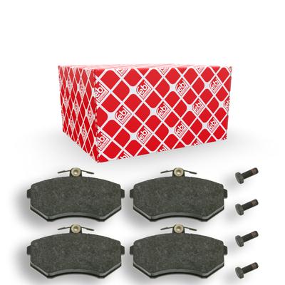 FEBI BILSTEIN Bremsbelagsatz, Scheibenbremse 16308 Vorderachse für Audi