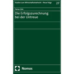 Die Erfolgszurechnung bei der Untreue, Fachbücher