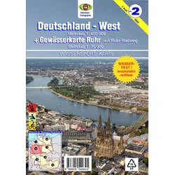 Wassersport-Wanderkarte WW2 Jübermann Verlag