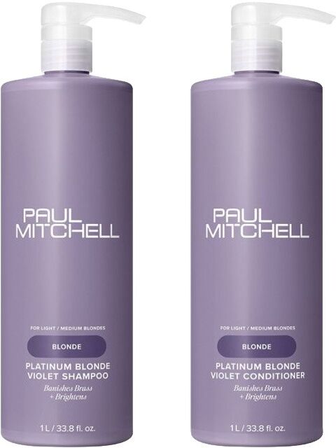 Paul Mitchell Platinum Blonde Violet 1000ml Duo
