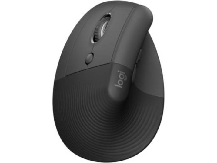 Logitech - Souris Sans Fil Lift Ergonomique Gaucher Silencieuse