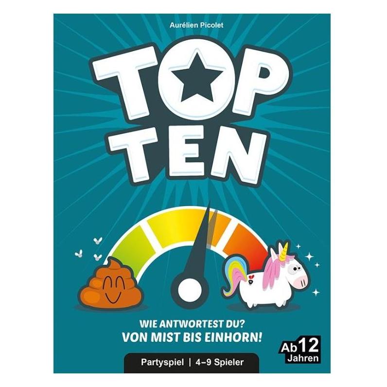 Cocktail games Top Ten (Deutsch, 4 - 9 Spieler) (COGD0008)