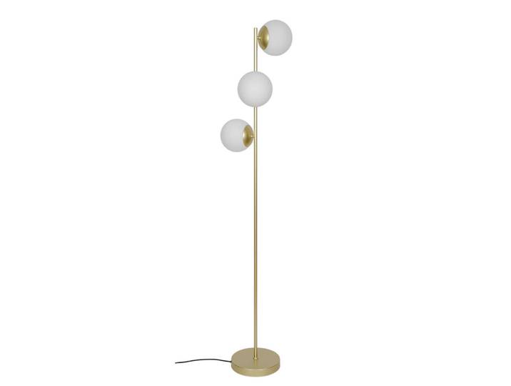 Nordlux Stehleuchte Lilly, Messingfarben, Metall, 158x32x32 cm, Lampen & Leuchten, Innenbeleuchtung, Stehlampen, Stehlampen