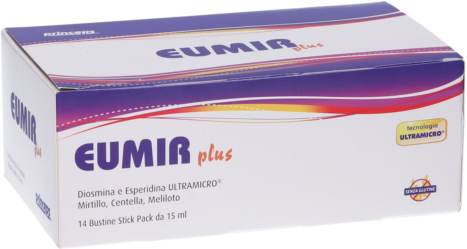 PRINCEPS Srl Eumir Plus 14 Stick Pack – Integratore Alimentare per il Benessere Generale