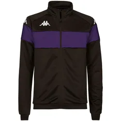 Kappa, Jungen, Laufjacke, Dacone (128), Schwarz, Violett, 128