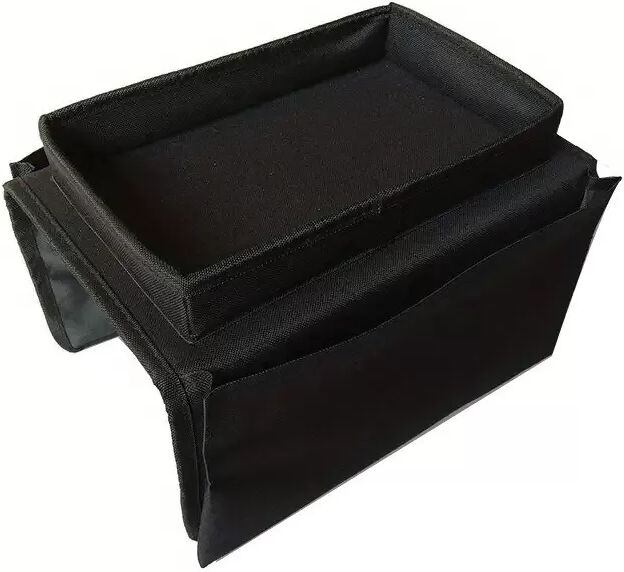 INF Sofa Armlehnen Organizer Tasche – Bequeme Aufbewahrungslösung Schwarz